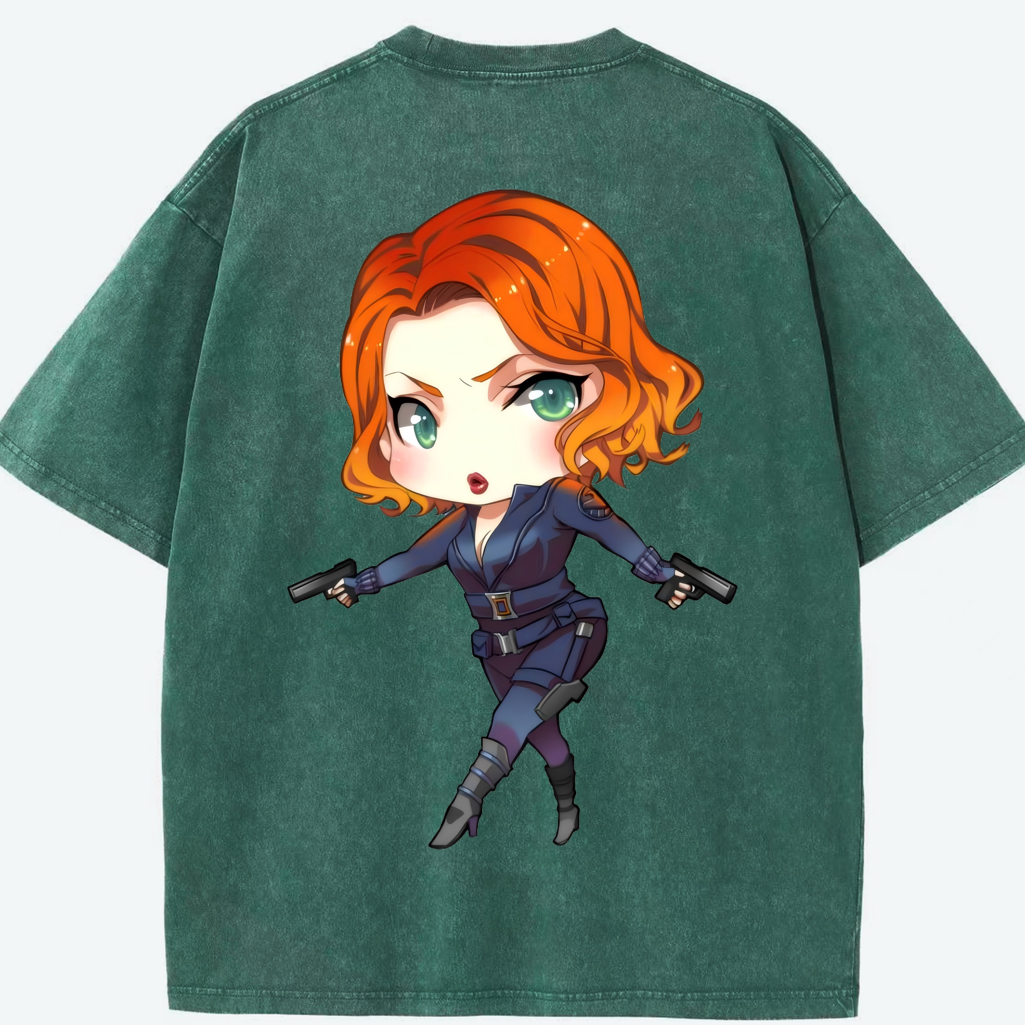 （画像用） アベンジャーズ The Avengers 綿100% ヴィンテージ風 半袖Tシャツ（背面プリント）